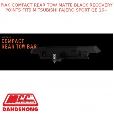 PIAK COMPACT REAR TOW MATTE BLACK RECOVERY PNTS FITS MITSUBISHI PAJ SPORT QE 16+